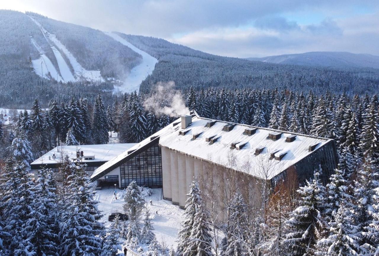Wellness Hotel Svornost Harrachov Exterior foto